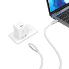 Adam Elements - OMNIA X3 Adaptateur secteur USB-C 30 W, blanc-Livré la vitesse de charge la plus rapide pour votre smartphone, 0% - 50% en seulement 30 minutes