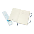 Moleskine – Carnet, ligné, grand format, bleu saphir, couverture souple-96 feuilles