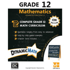 Dynamic Math - Cahier d'exercices, Ontario, 12e année-Couvre le programme de mathématiques de 12e année de l'Ontario