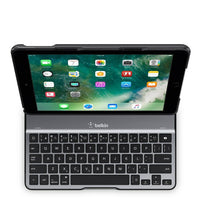 Belkin - Étui-clavier QODE Ultimate Lite pour iPad 9,7 po de 6e génération 2018 (F5L904TTBLK)-L'étui-clavier Ultimate Lite, conçu spécifiquement pour l'iPad 9,7 po 6e génération (2018), est le parfait compagnon à tous points de vue