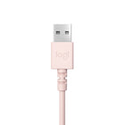 Logitech H390 Casque Stéréo Filaire pour PC/Ordinateur Portable avec Microphone Antibruit -  Rose-Casque USB pour Ordinateur Plug-and-Play Il suffit de brancher le connecteur  USB-A sur votre ordinateur et vous êtes prêt à parler ou à écouter sans avoir à installer de logiciel