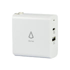 Chargeur mural LBT 30W à alimentation électrique double port (PD) (18W + 12W)-Sortie totale de 30 W: port USB-C PD 18 watts et port USB-A QC 12 watts.