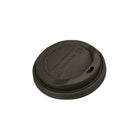 Globe Commercial Products - 8 oz Couvercle dôme PP - Noir - 1000 pack-8 oz Couvercle dôme PP - Noir