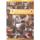 Rosedale Gold - Cartes de souhaits/Enveloppes 51/2 po x 8 po, paquet de 6-Cartes de souhaits qualité boutique.