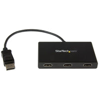 StarTech.com - Concentrateur MST, DisplayPort à 3 HDMI-Optimisez votre productivité en connectant jusqu’à trois écrans indépendants à votre ordinateur à l’aide du concentrateur MST