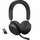 Jabra - Casque Evolve2 75 UC Bluetooth USB Type-A-Noir, supra-aural, bandeau