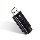 NXT Technologies - C600 Cle USB 3.2 64 GB - Paquet de 2-Cle USB retractable style "Click" en plastique noir et transparent