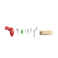 Flash Furniture - Ensemble d'accessoires Bright Beginnings de qualite commerciale à outils de 8 pieces avec porte-outils-Ensemble d'outils et de porte-outils de qualite commerciale pour systemes muraux STEAM modulaires