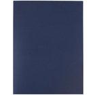 JAM Paper - Chemises de présentation à deux poches, lin bleu marine, paq./12 (26982g)-5