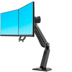 Double moniteur support de bureau Heavy Duty pour les écrans et moniteurs 24 à 32 po de North Bayou - F32B, Noir-Poids supporté: 4,4 à 33 lbs