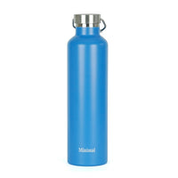 Minimal – Bouteille isotherme, 1000 ml, bleu-Peut contenir 37 oz/1000 ml de votre boisson préférée
