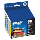 Epson - Cartouches d'encre C/M/Y/LC/LM, haut rendement C/M/Y/LC/LM 98 (T098920-S), paquet combiné-Le rendement dépend de l'usage de l'imprimante