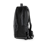 Sac à dos recyclé PKG Durham Outpost - Noir-Compartiment principal zippé avec organisation à l'avant et à l'arrière