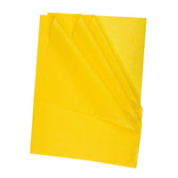 North American Paper Inc. - Papier de soie - 20 po x 30 po - jaune - 24 feuilles-Peut être utilisé à la fois pour l’emballage et les décorations