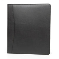 Ashlin - Cartable de direction Leone de 1 po à reliure à 3 anneaux, noir (P7207A-00-01)-Peut contenir 100 à 150 feuilles (papier bond no 20)