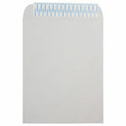 JAM Paper - Enveloppes ouvertes 10 x 13 avec fermeture autocollante - Kraft gris clair - Paquet de 25-Couleur: Gris