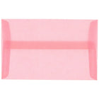 JAM Paper Enveloppes translucides A10, rose dragée, 250/paquet-Enveloppes en papier rose translucide