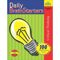 Livre numérique : Daily BrainStarters (format PDF, téléchargement pour 1 utilisateur), ISBN 9780787780128, 5e - 6e année-1