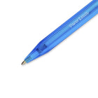 Papermate - Stylos à bille InkJoy 100 à pointe rétractable, 1,0 mm, bleu, paq./12-Pointe moyenne (1,0 mm)