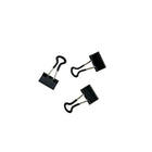Staples – Pinces relieuses SoftGrip, petites, 3/4 po, noir, paquet de 15-Emballées dans un sac en plastique réutilisable pour recharger et ranger facilement