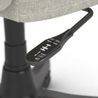 Bush Business Furniture Chaise De Bureau Tuftée Arden Lane Mid Back, Gris Clair (CH2301LGF-03)-Inclinaison et tension réglables de la chaise réglez le taux et la facilité d'inclinaison; tilt lock place la chaise en position verticale