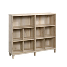 Sauder - Willow Place Bibliothèque - 45,27 po H - Finition Pacific Maple (425292)-Finition Pacific Maple - Bois d'ingénierie