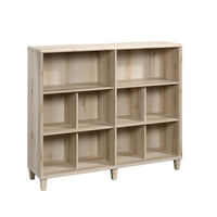 Sauder - Willow Place Bibliothèque - 45,27 po H - Finition Pacific Maple (425292)-Finition Pacific Maple - Bois d'ingénierie