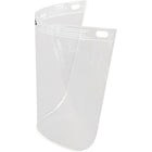 North By Honeywell - Visière North High Performance Propionate, Teinte Transparent, Conformité Csa Z94.3/Ansi Z87+, paquet de 12-Hauteur 8po
