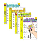 Remedia - Ensemble de livres Timed Math Drills, 4/paquet, 3e à 6e année-Groupe d’âge et niveau : Jeunes de 6 à 12 ans, 3e à 6e année