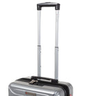 Air Canada - Valise de cabine rigide à roulettes pivotantes de 20 po Milan Collection - Argent-Manche télescopique pour une manipulation et une maniabilité faciles