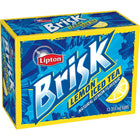 Brisk - Thé glacé au citron, canettes de 355 mL, paquet de 12-Caisse de 12
