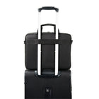 Everki – Sac/mallette Advance pour ordinateur portatif, jusqu’à 14,1 po, noir (EKB407NCH14)-Bandoulière réglable ergonomique réversible