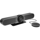 Logitech - Ensemble extension microphones pour MeetUp (960-001201)-Champ de vision super large de 120 degrés : Permet à tout le monde dans la pièce d'être vu, même ceux qui sont près de la caméra ou assis à l'extérieur de la pièce.