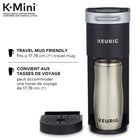 Keurig K-Mini - Cafetière une tasse à la fois pour capsule K-Cup  avec un design très élégant - noir-Efficacité énergétique : la fonction d'arrêt automatique éteint votre machine à café 90 secondes après votre dernière infusion, ce qui aide à économiser de l'énergie