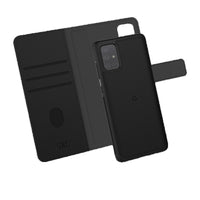 Étui Portefeuille LBT Samsung A71 Switch - Noir-Aimant détachable: le boîtier intérieur et le portefeuille sont faciles à combiner et peuvent être retirés avec la même facilité grâce à l'aimant.