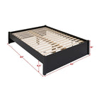 Plateform grand lit Select, 4poteaux BBSQ-1302-2K-4