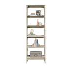 Sauder Trestle Bibliothèque avec 5 Tablettes - 71.14" H - Finition Chalked Chestnut (424122)-5, 0 tablettes réglables