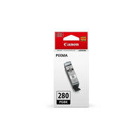 Réservoir d’encre noire pigmentée Canon PGI–280 PGBK, rendement standard (2075C001)-Noir pigmentaire