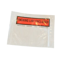 Enveloppes de liste de colisage - 4-1/2" x 5-1/2" - Rouge/Noir - Paquet de 1000-Enveloppes de la liste de colisage