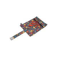 Bondstreet - Napperon et Ustensiles Reutilisables - Imprime Monstres Gris-Napperon