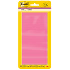 Post-it - Feuillets super collants lignés pour listes, collection Coup de pouce, 3 po x 8 po, 45 feuillets/bloc, paquet de 2-Les Feuillets super collants Post-it offrent deux fois plus d’adhérence