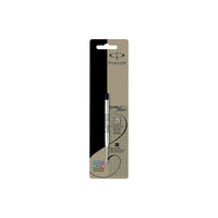 Parker® - Recharge pour stylo à bille, pointe fine, noir-Recharge pour stylos à bille Parker