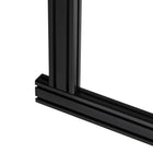 Next Level Racing - Universal Elite Freestanding Complete Quad Monitor Stand - Noir-Entièrement réglable et personnalisable, offrant la configuration de placement de moniteur la plus immersive possible
