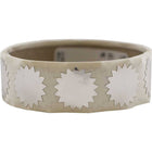 JAM Paper - Circle Label Wafer Seals avec bords dentelés - 3/4 po de diamètre - Argent - Paquet de 100-Emballage anglais seulement