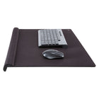 Allsop - Sous-main ErgoEdge avec repose-poignet - Noir-Surface de suivi précise du tissu pour une précision de souris