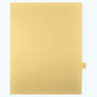 Markmaker - 25 tabs/PQT, 5 PQT/Boite, Intercalaires imprimes Legal, Chamois, 1/15th coupe| format lettre, sans trous, Numero 71-Intercalaires imprimes Legal