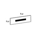 Azar Displays – Porte-affiche d’identification, 10/paquet (129918)-Fixation murale