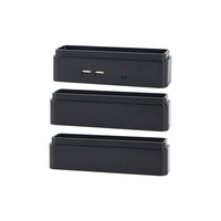 Ensemble de bloc surélévateur d’écran DAC Stax™ MP-232 avec 2 ports de charge USB-Ajouter un concentrateur et chargeur à 2 ports USB à votre surélévateur d’écran