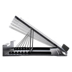 Support de moniteur Allsop Metal Art réglable avec 7 positions - Noir-5