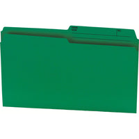 Hilroy - Chemises de classement, vert, format légal, 9 po x 14 7/8 po, paquet de 100-Chemise à dossier de format légal